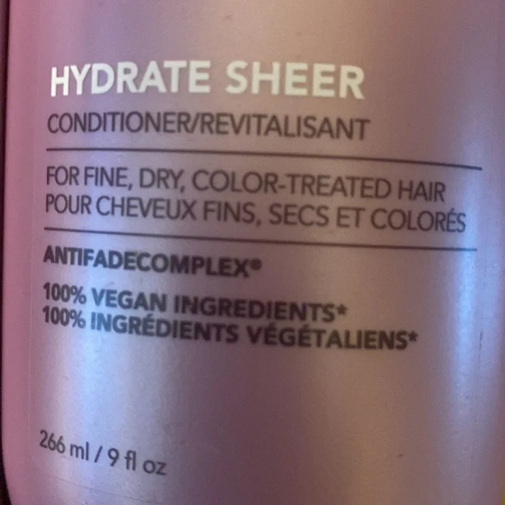 Pureology Sheer Hydrate Shampoo + Conditioner